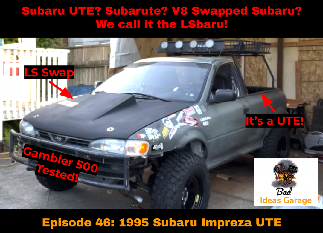 1995 Subaru Impreza V8 Swapped Ute