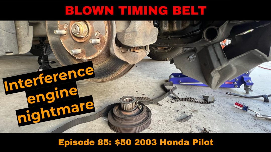 2003 Honda Pilot w/Broken Timing Belt