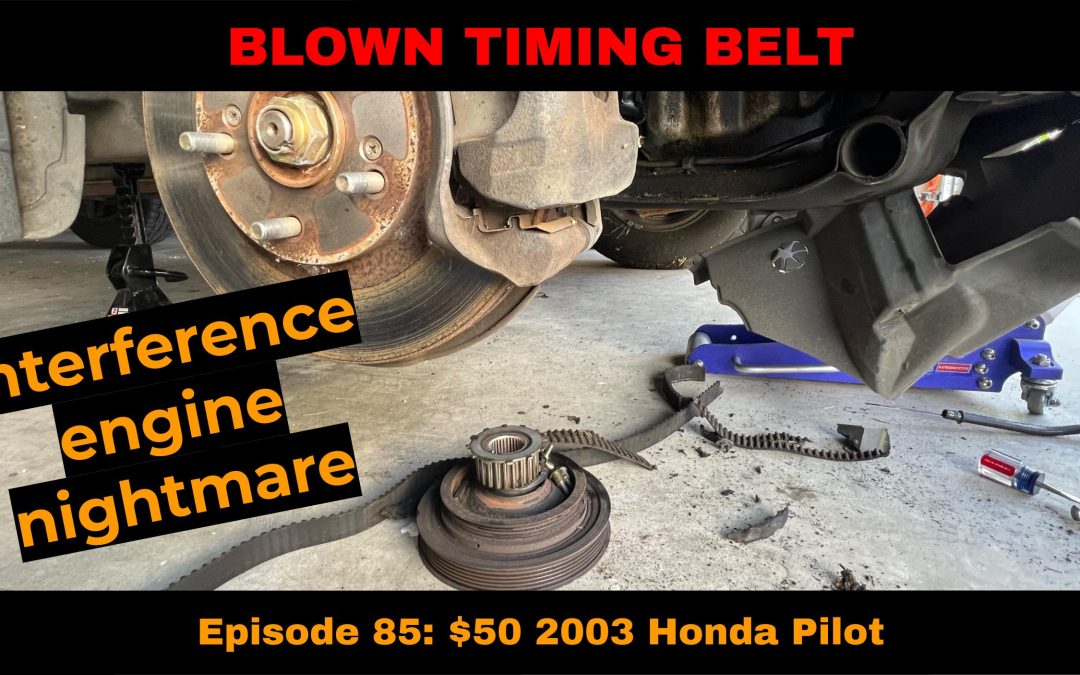 2003 Honda Pilot w/Broken Timing Belt