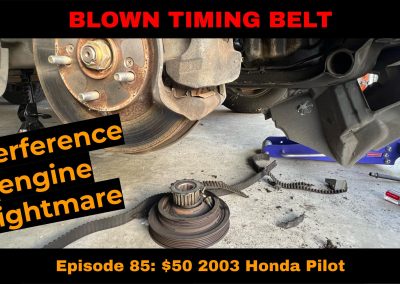 2003 Honda Pilot w/Broken Timing Belt